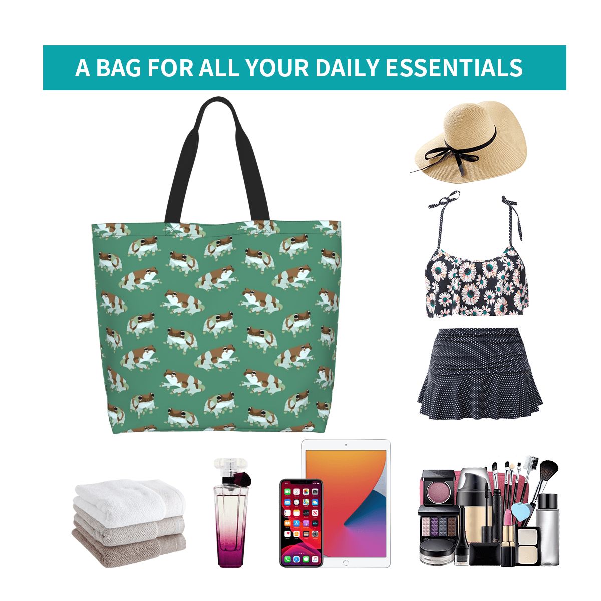 Amazon Milk Frog Pattern Shopp - Women Bags Amazon avaliação e preço