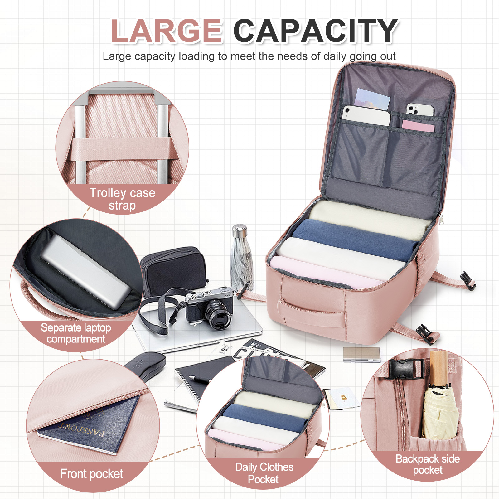 Ryanair Backpack 40x30x20 Cabi - Women Bags Casual avaliação e preço
