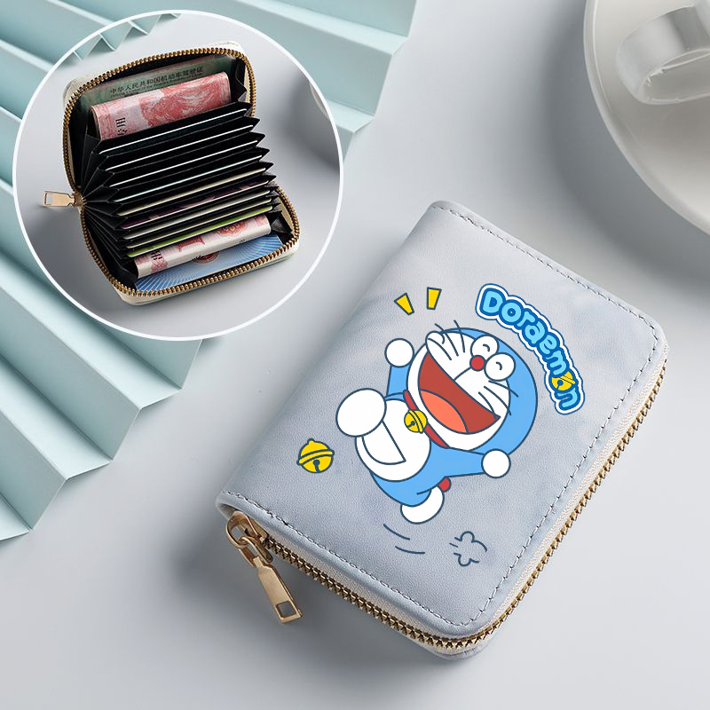 Doraemon Woman Short Wallet An - Women'S Japanese Bags avaliação e preço