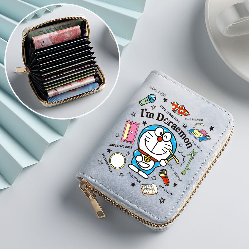 Doraemon Woman Short Wallet An - Women'S Japanese Bags avaliação e preço