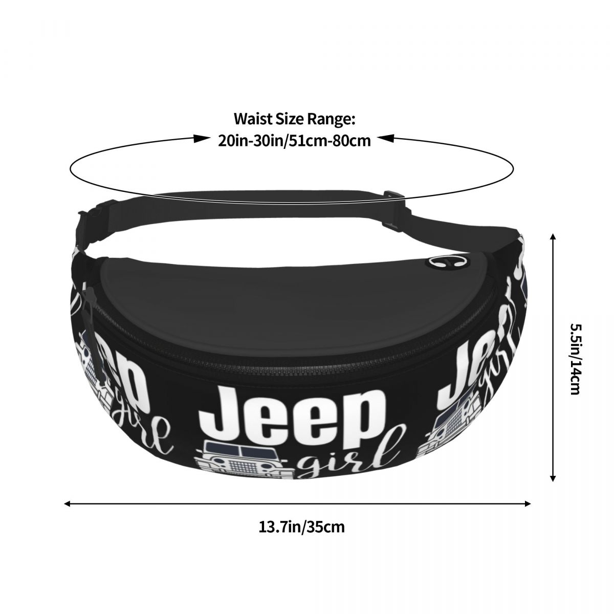 Jeep Girl Waist Bag for Women  - Women'S Jeep Bags avaliação e preço