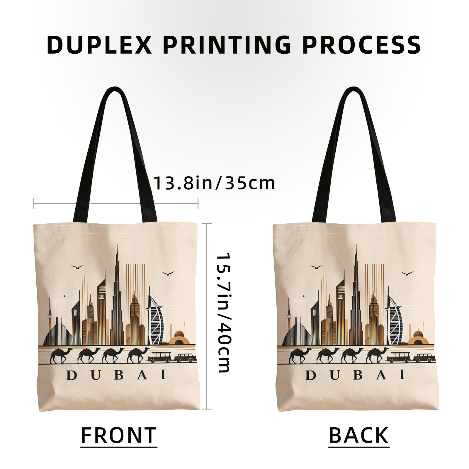 Pattern Printing Handbag Large - Women Bags In Dubai avaliação e preço