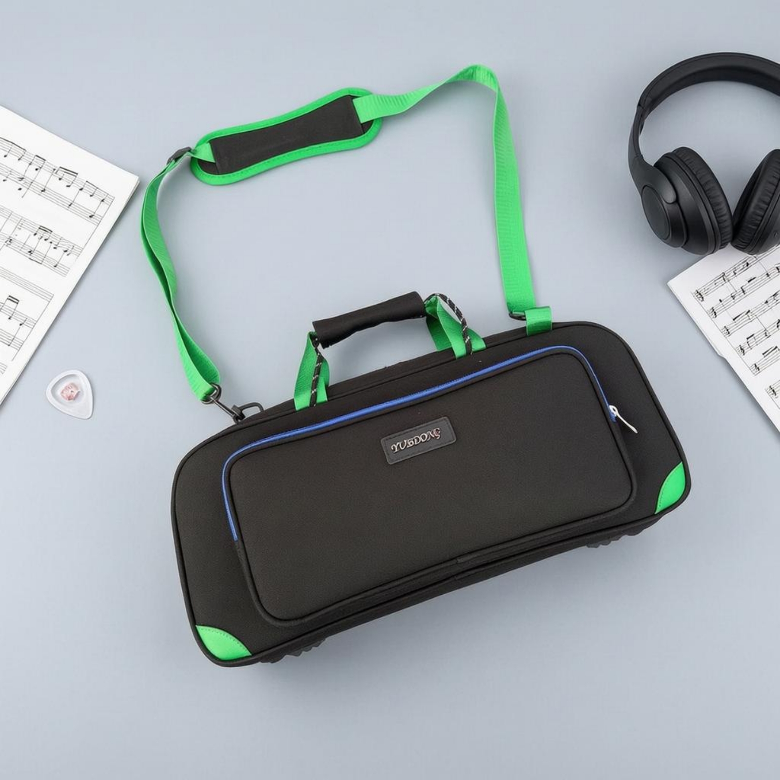 Stringless Guitar Bag Black Fo - Top Handle Structured avaliação e preço