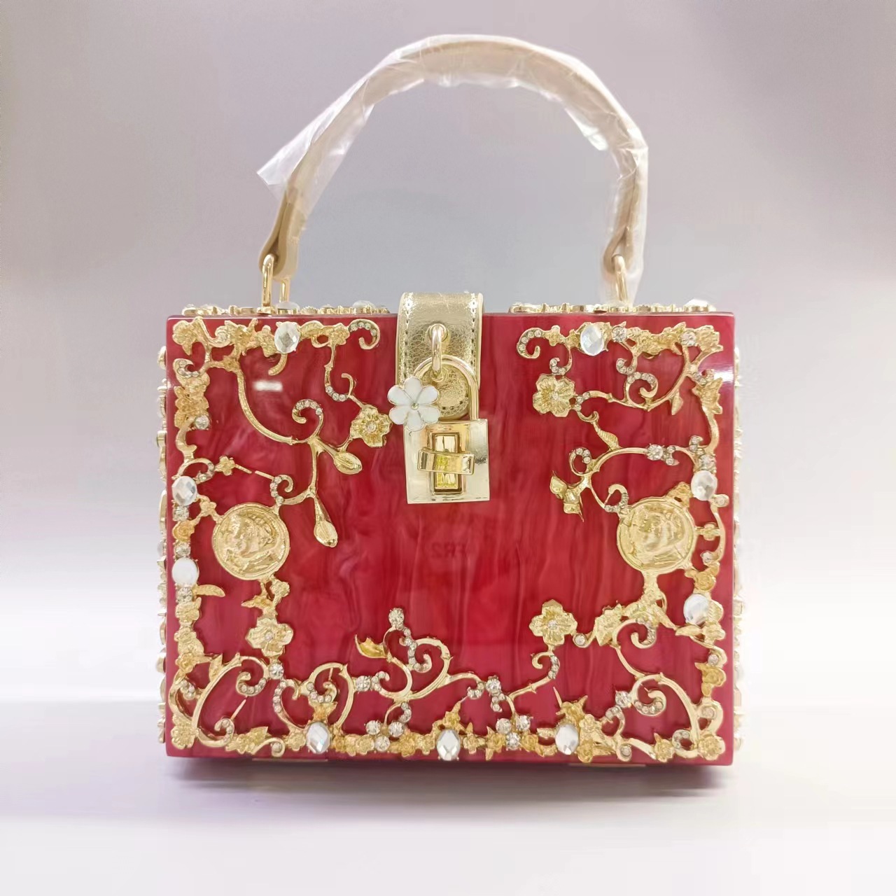 Clearance Acrylic Dinner Bag H - Women Bags Clearance avaliação e preço