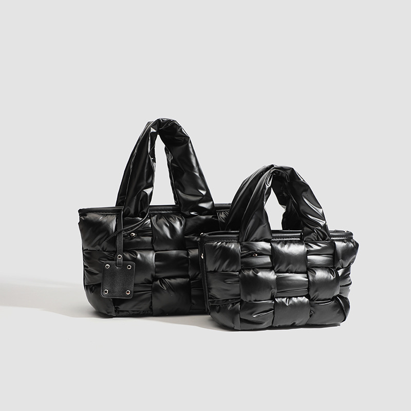 Black Down Bags Tote Bag Fashi - Women Bags In Trend avaliação e preço