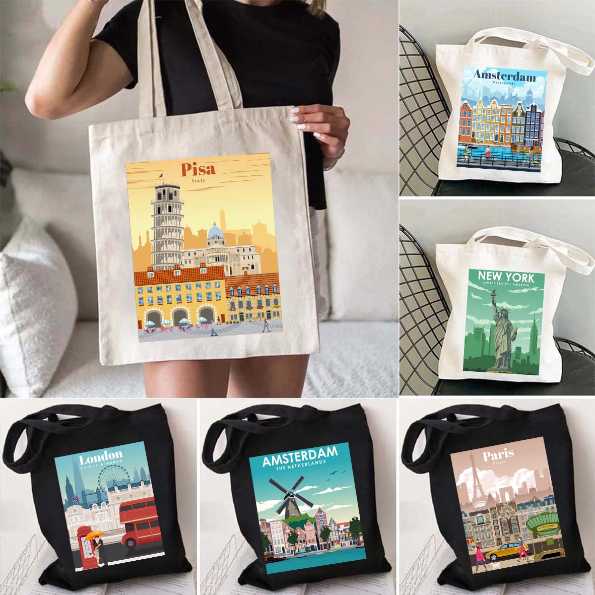 City New York Paris London Dub - Women Bags In Dubai avaliação e preço