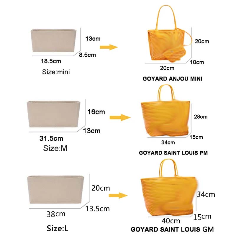 Felt Insert Bag Cosmetic Organ - Women Bags Dior avaliação e preço