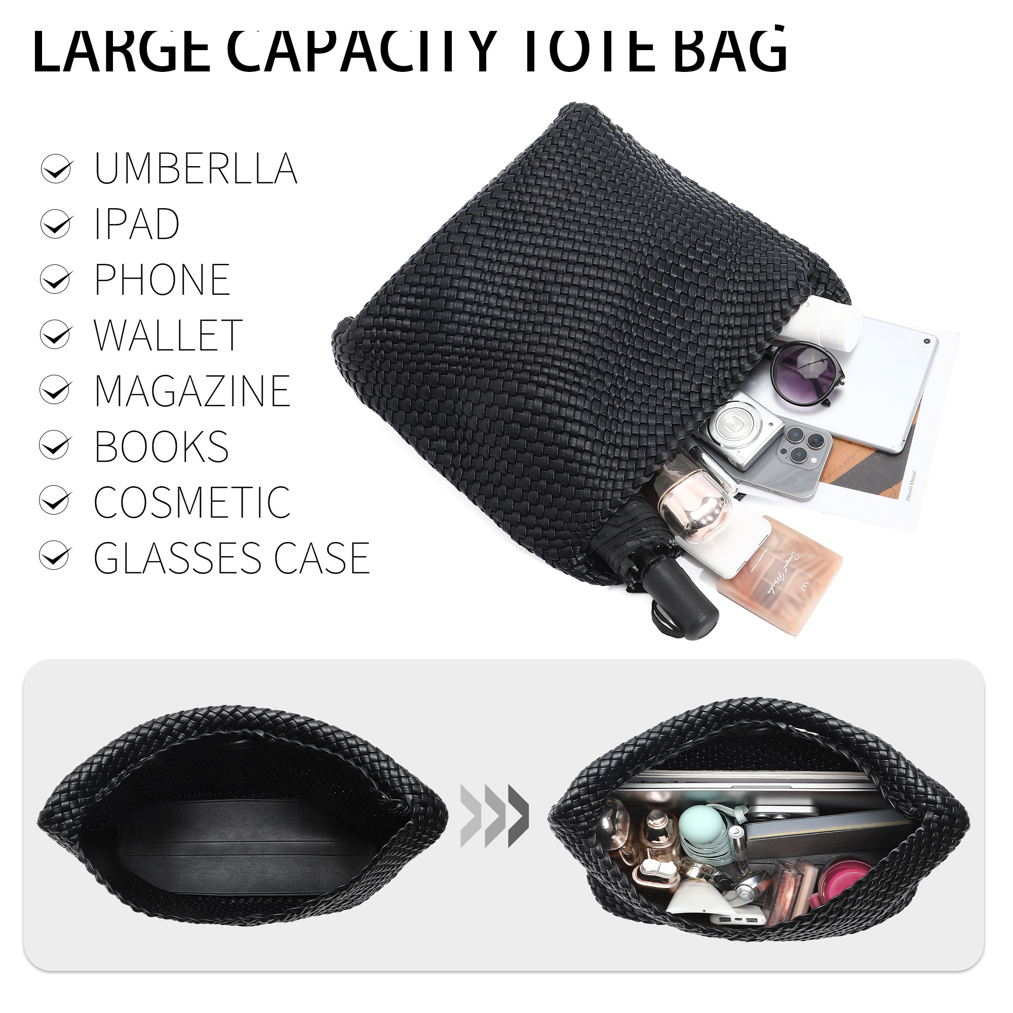 Large Woven Tote Bag for Women - Women Bags Aldo avaliação e preço