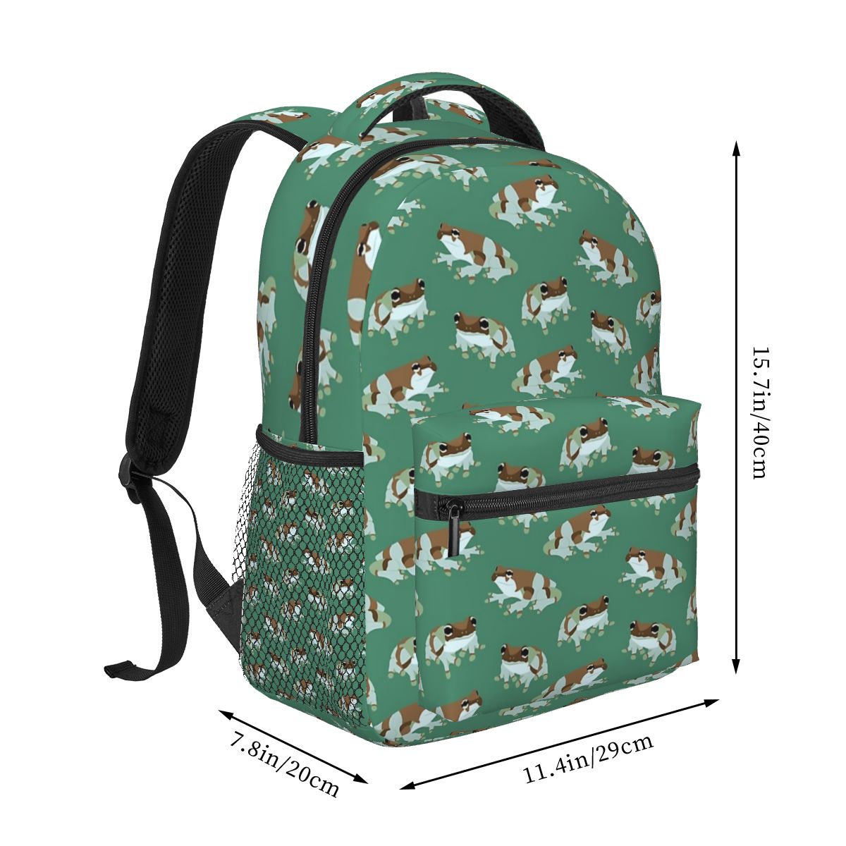 Amazon Milk Frog Pattern Backp - Women Bags Amazon avaliação e preço