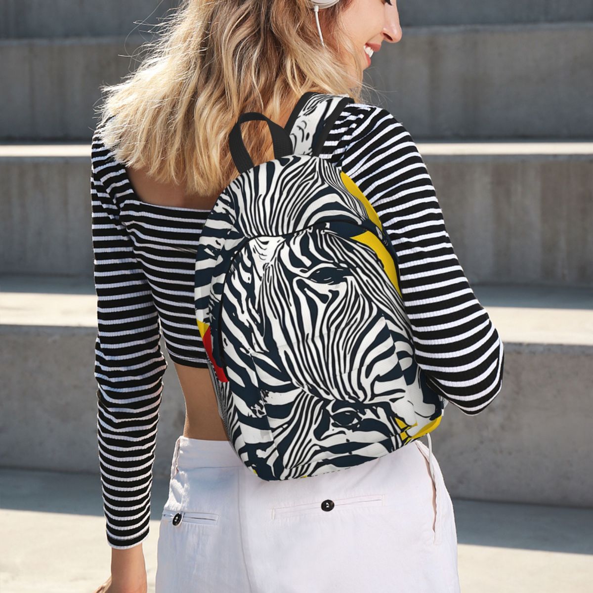 Zebra Logo, Geometric, Vector, - Women Bags Vector avaliação e preço