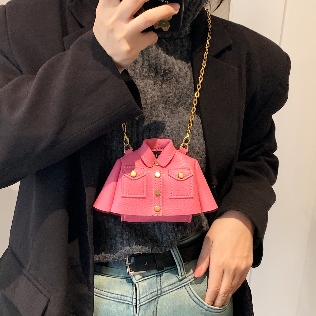 Jacket Design Women Sling Bag  - Women Bags In Trend avaliação e preço
