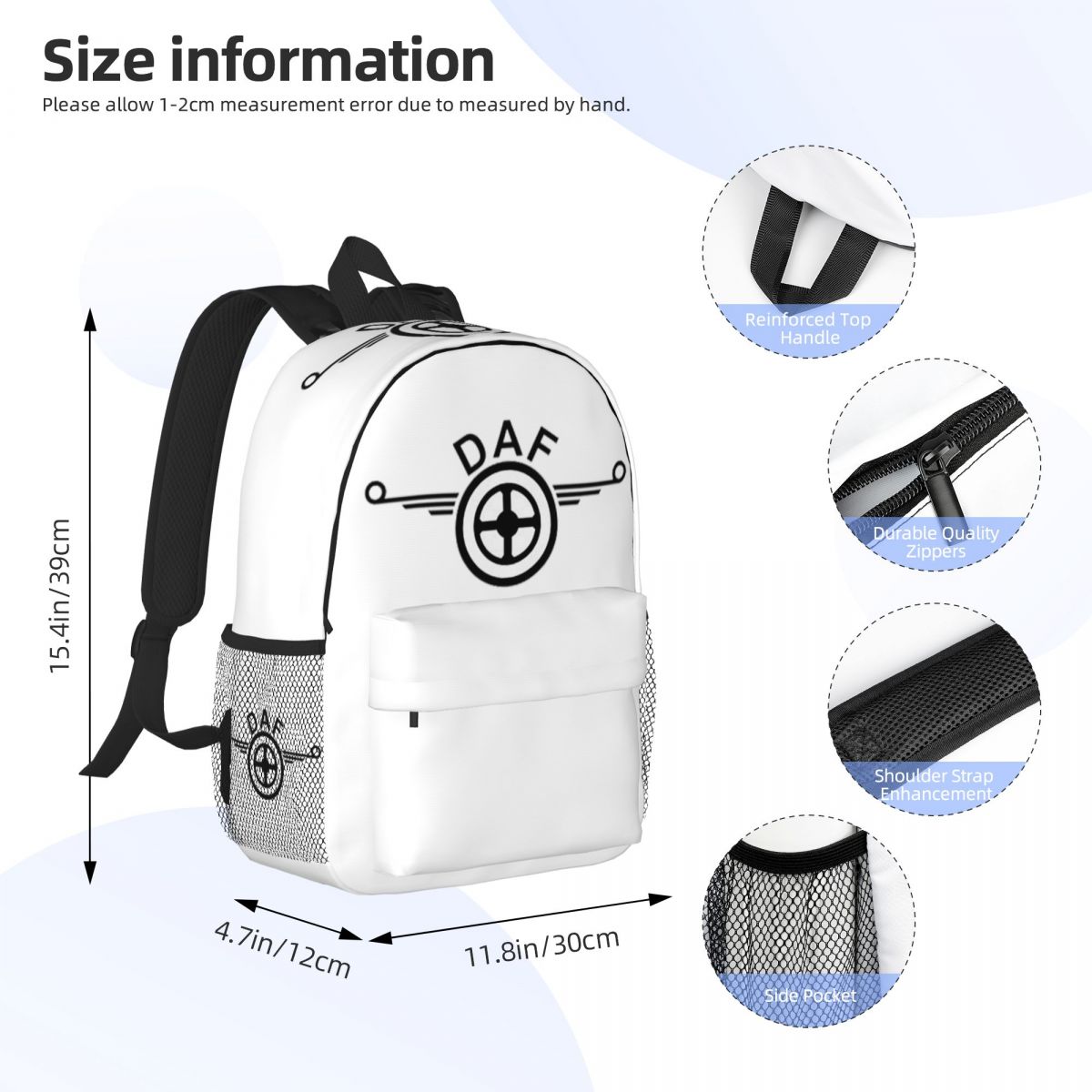 Daf Truck Logo Vector Design B - Women Bags Vector avaliação e preço