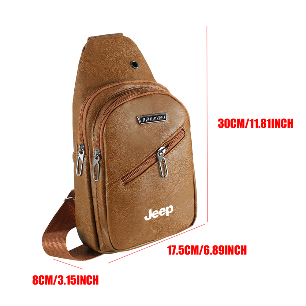 PU Crossbody Bag Chest Bags Wo - Women'S Jeep Bags avaliação e preço