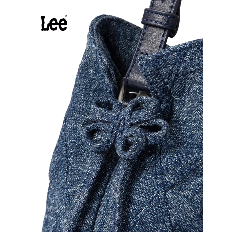 LEE Chinese Knot Denim Blue Wo - Women Bags In Trend avaliação e preço