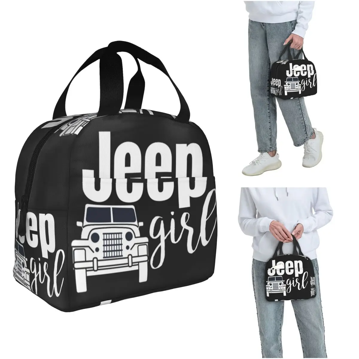 Jeep Girl Insulated Lunch Bag  - Women'S Jeep Bags avaliação e preço