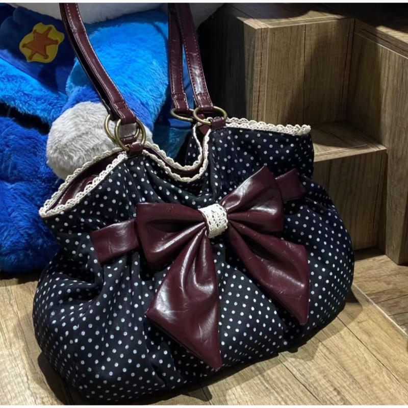 Sweet Bow Shoulder Bag Retro P - Women'S Japanese Bags avaliação e preço